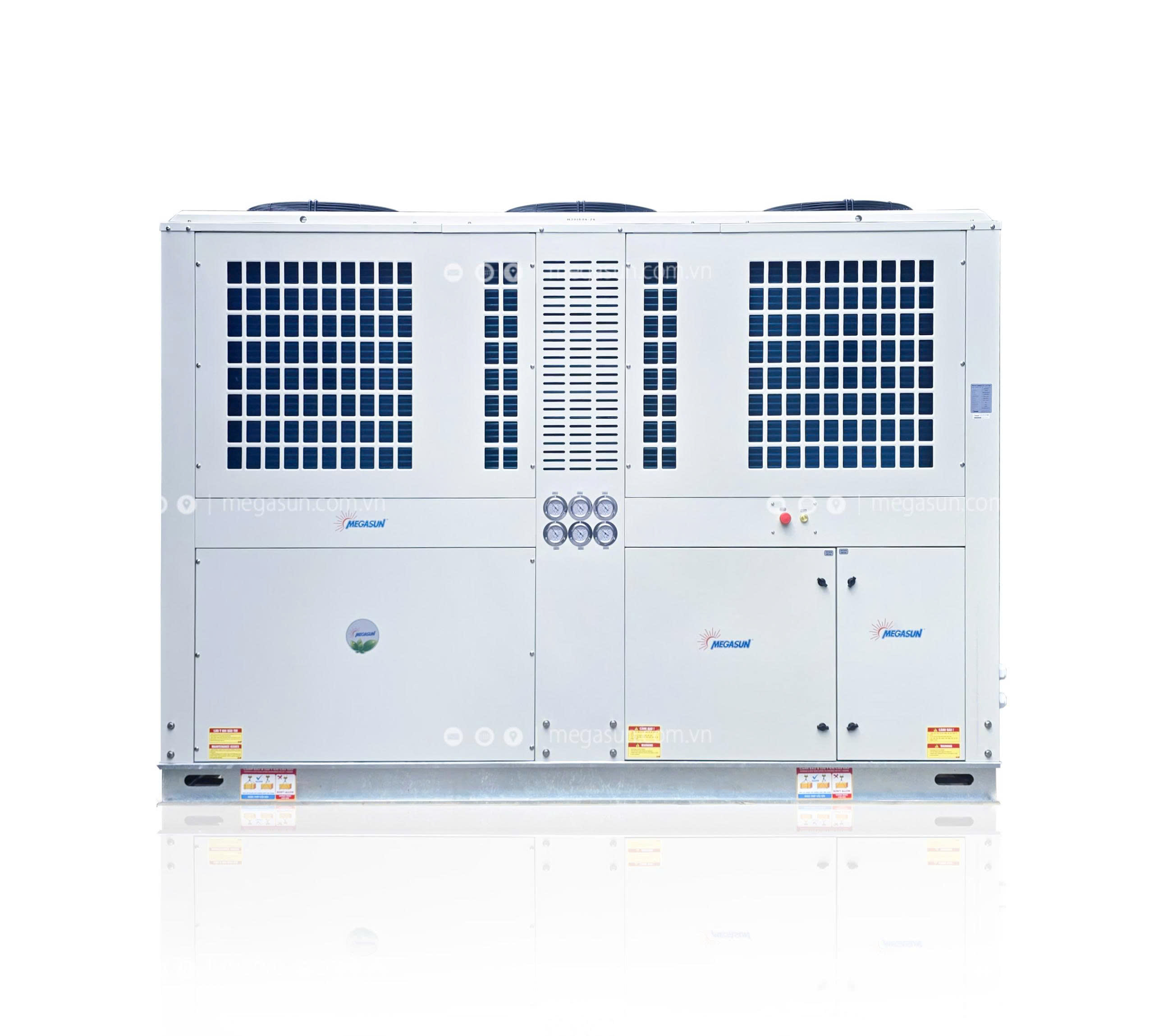 Heat pump Megasun công nghiệp công suất lớn hiệu suất cao COP vượt trội